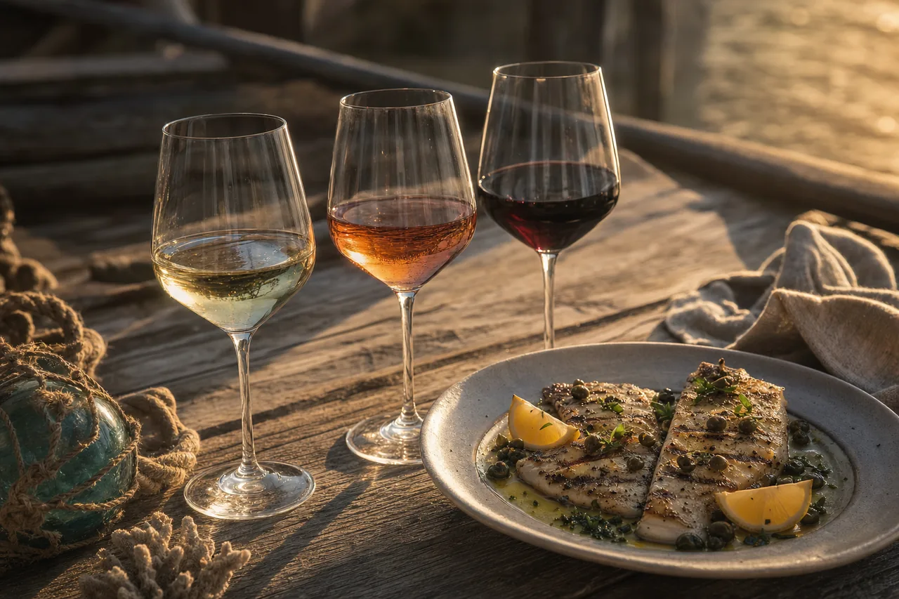 White, rosé or red with fish: how to choose