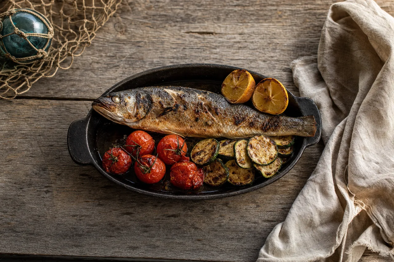 A seasonal summer menu: what we cook in August by the sea